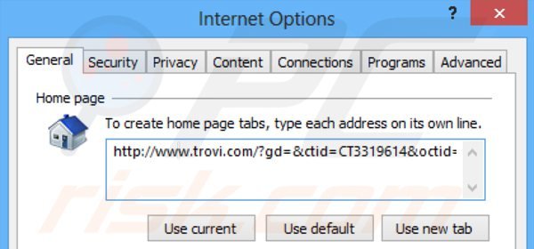 Cambia la tua home page da client connect ltd in Internet Explorer 