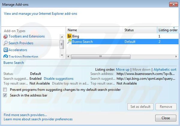Rimuovere Max-start.com dal motore di ricerca di Internet Explorer 