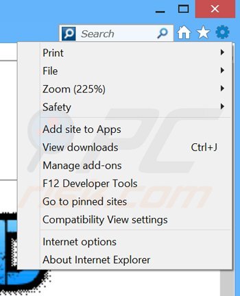 Rimuovere SurfShield da Internet Explorer step 1