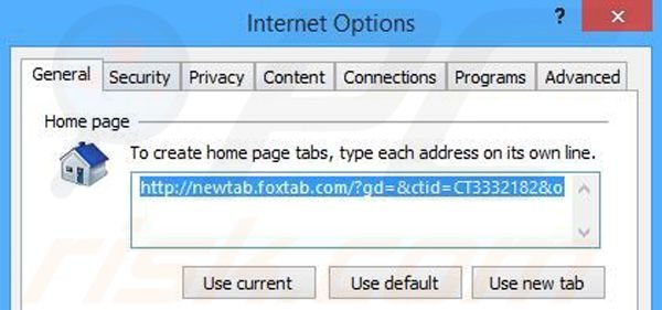 Cambia la tua homepage da Internet Explorer 
