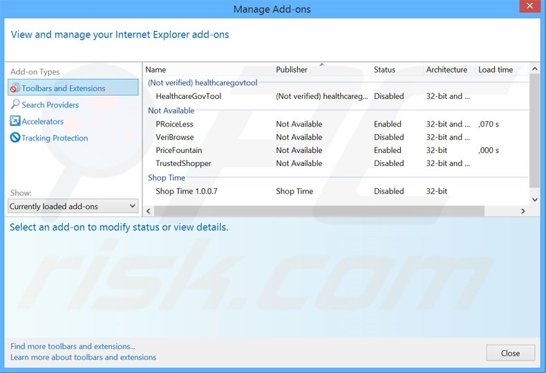 Rimuovere EpsanDrive adware da Internet Explorer step 2