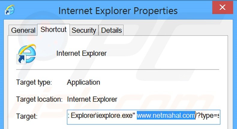 Aggiustare i collegamenti rapidi a Internet Explorer step 2