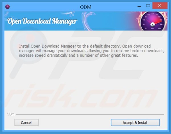 Open Download Manager installer 