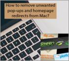 Come rimuovere pop-up indesiderati e reindirizzamenti alla home page dal Mac?