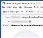 Account Shutdown Notification Email Truffa