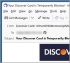 Discover Card Payment On Hold Email Truffa