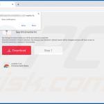 Sito web utilizzato per promuovere il dirottatore del browser SearchConverterInc 2