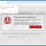Sito Web utilizzato per promuovere il dirottatore del browser MyStreamsSearch (Chrome) 2