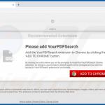 Siti web che promuovono il dirottatore del browser TopPDFSearch