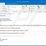 Email di spam utilizzata per diffondere il malware Cobalt Strike che inietta FickerStealer nel sistema (esempio 5)