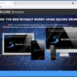 Sito web utilizzato per promuovere Secure Browser 1