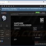 minatore sapphire promosso sul forum degli hacker