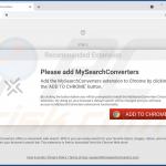 Siti Web ingannevoli utilizzati per promuovere il dirottatore del browser MySearchConverters