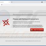 mysearchconverters dirottatore del browser promotore ingannevole