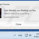 Notifiche visualizzate da goodcaptcha[.]top