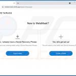 Ulteriori esempi di siti di phishing a tema METAMASK (2022-05-09)