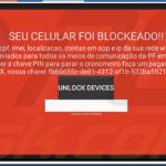 Screen Locking malware messaggio  2