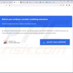 sito che promuove l'adware streaming downloader 1