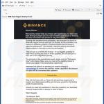 Schermate di e-mail di spam che promuovono la truffa 