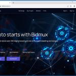 Esempi di false borse di criptovalute - bidmux[.]com