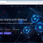 Esempi di false borse di criptovalute - bidmux[.]com