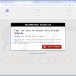 Sito web utilizzato per promuovere il dirottatore del browser Search-Quickly 2