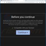 Pagine ingannevoli che promuovono hijacker del browser che prendono di mira Microsoft Edge (esempio 1)