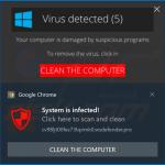 Annuncio consegnato dalla pagina web della famiglia Defender 1