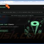 Comparsa di un altro sito web falso di Tornado Cash 1