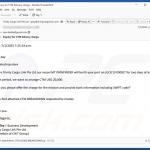 Email truffaldina che diffonde il malware QuirkyLoader 7