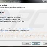 sendori adware installer esempio 1