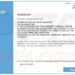 tidy network adware installer