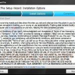 free software installer promoting web guard adware