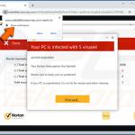 Sito web che chiede di mostrare le notifiche del browser (esempio 1)