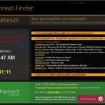 crypto ransomware sample 4 - threat finder