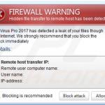 AntiVirus Pro 2017 fake alert sample 1