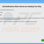 stormalerts adware installer sample 4