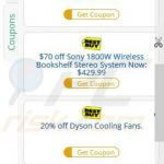 dealbarium adware generating coupon ads