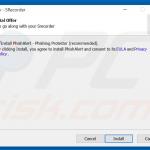 Delusive installer used to distribute Phishalert adware (sample 2)