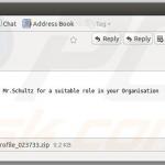 Email distributing Zepto (sample 1)