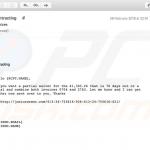 Emotet malware distributing email (sample 4)