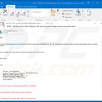Deceptive email spreading a malicious Microsoft Office document (sample 2)