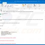 Deceptive email spreading a malicious Microsoft Office document (sample 2)