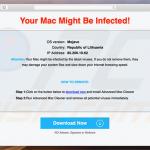 Third Your Mac Might Be Infected! window