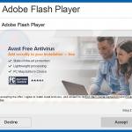 fake adobe flash player installer