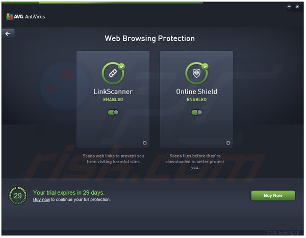 AVG Antivirus 2015 protezione dal phishing 