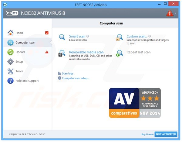 ESET NOD32 Antivirus 8 risultati dei test vinti