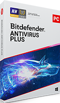 Bitdefender Antivirus Plus confezione