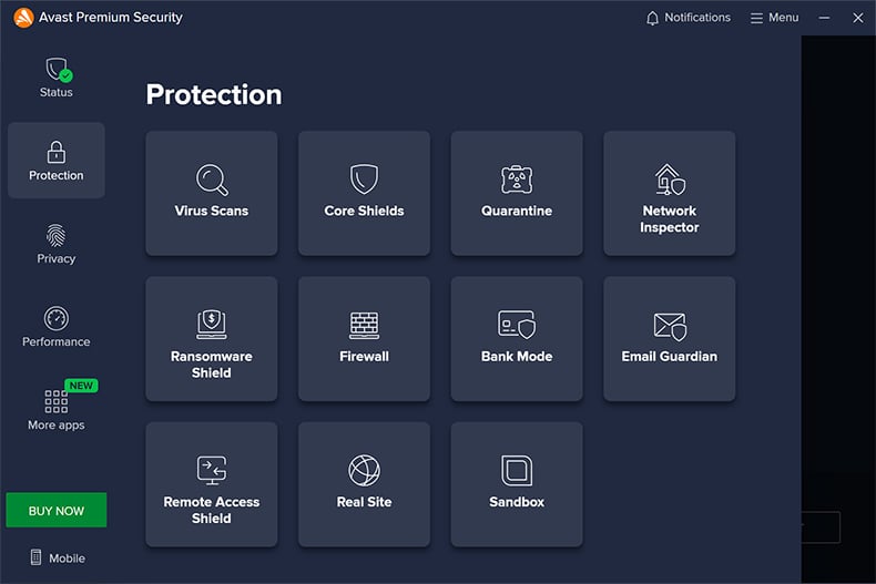 Avast Premium Security protection caratteristiche