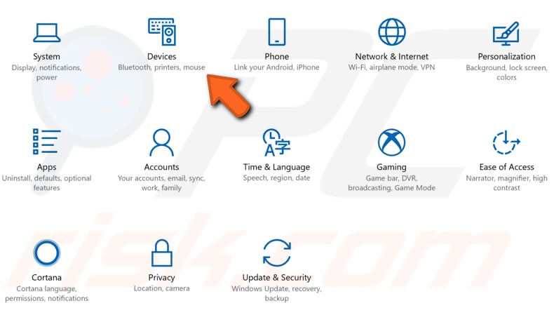 attiva il bluetooth al passaggio 1